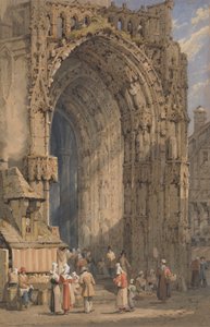 De Veranda, Kathedraal van Reims door Samuel Prout
