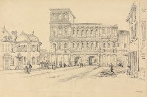 De Porta Nigra, Trier door Samuel Prout