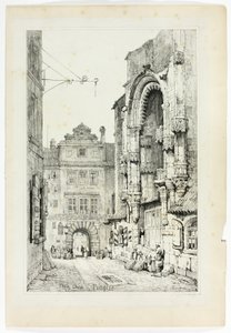 Thein Kerk, Praag door Samuel Prout