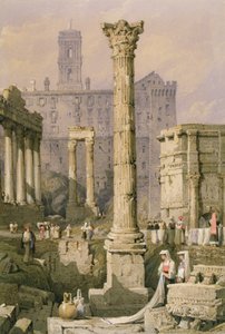 Uitzicht op het Forum, Rome