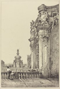 Zwinger Paleis, Dresden door Samuel Prout