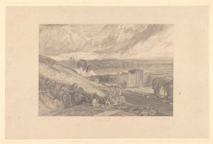 Hylton Kasteel, Graafschap Durham door Samuel Rawle