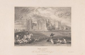 Raby Castle, County of Durham door Samuel Rawle