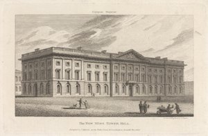 De nieuwe munt Tower Hill door Samuel Rawle
