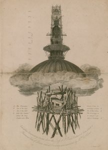 Het Observatorium Boven het Kruis van de St. Paul