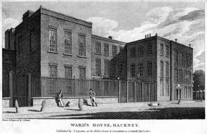 Wards Huis, Hackney, Londen, 1805 door Samuel Rawle