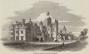 Worsley Hall, de zetel van de graaf van Ellesmere door Samuel Read