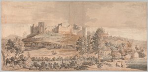 Kasteel Ludlow door Samuel Scott