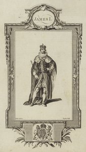 Portret van James I