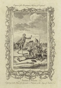De dood van generaal James Wolfe door Samuel Wale