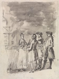 De theaterbezoekers