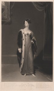 Georgiana Elizabeth Hertogin van Newcastle door Samuel William Reynolds