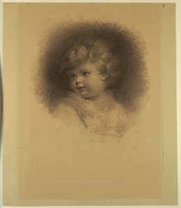 Portret van een kind door Samuel Worcester Rowse