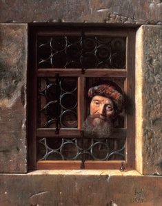 Man bij een raam, 1653