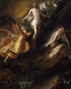 Opstanding van Christus, 1665-70 door Samuel van Hoogstraten