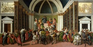 Het verhaal van Virginia door Sandro Botticelli