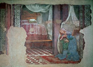 De Maagd van de Aankondiging (detail)
