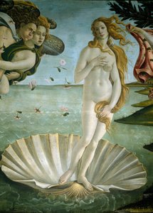 De geboorte van Venus (detail)