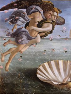 De geboorte van Venus (detail)