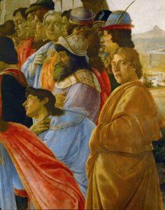 De aanbidding van de koningen door Sandro Botticelli