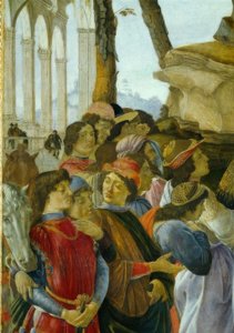 De aanbidding der koningen door Sandro Botticelli