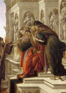 De laster, (detail)