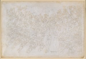 La Divina Commedia, Paradiso XXVIII. Negende sfeer (Kristallen hemel of Primum Mobile): Dante ziet God als een fel stralend punt, omringd door engelenkoren; Beatrice legt de hiërarchie en de werkzame krachten van de sfeer uit