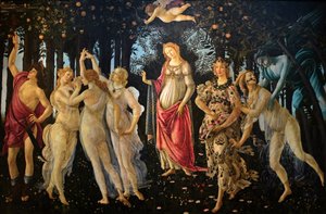 De lente door Sandro Botticelli