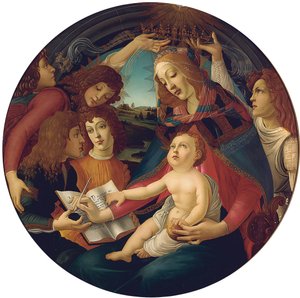 Madonna van de Magnificat door Sandro Botticelli
