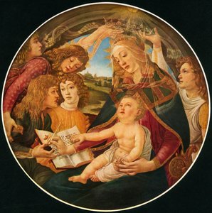 Madonna van de Magnificat, 1481, 1937 door Sandro Botticelli