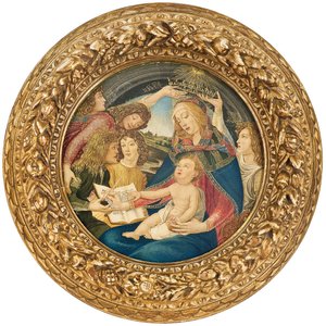 Madonna van de Magnificat, kring van Ricciardo Meacci