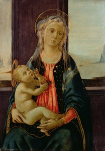 Madonna van de Zee (Madonna del Mare) door Sandro Botticelli