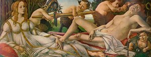 Mars en Venus, ca. 1485, 1911 door Sandro Botticelli