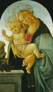 De Madonna en het Kind door Sandro Botticelli