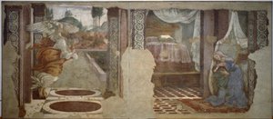 Aankondiging van S. Martino door Sandro Botticelli