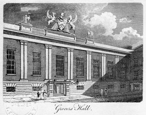 Grocers Hall, City of London, 1811