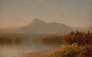 Berglandschap door Sanford Robinson Gifford