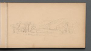 Schetsboek, pagina 06: Gorham Maine, 1859