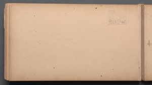 Schetsboek, pagina 17: Dixville Notch, Maine door Sanford Robinson Gifford