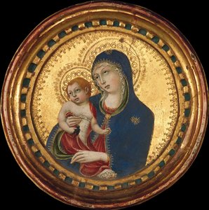 Madonna en Kind door Sano di Pietro