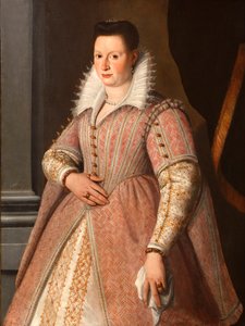 Portret van Bianca Cappello 1548-1587, 16e eeuw door Santi di Tito