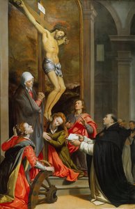 Visioen van Sint Thomas van Aquino, 1593