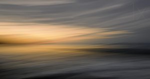 Samenvatting: Zonsondergang boven de oceaan