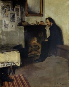 Erik Satie, bohème door Santiago Rusiñol