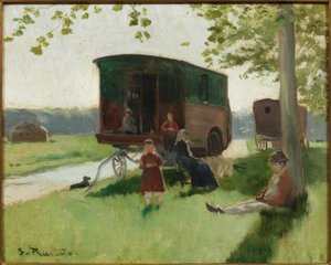 Wagen van landlopers