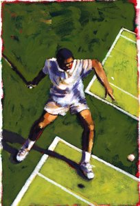 Tennisser, 2009 door Sara Hayward