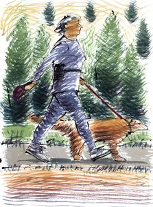 De hond uitlaten, 2009