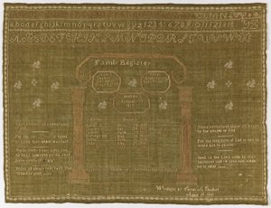 Familie register sampler