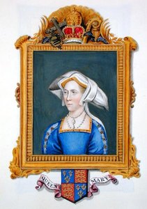 Portret van Anne Boleyn ten onrechte genoemd Koningin Mary uit 