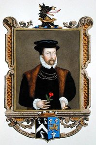 Portret van Lord Roger North (1530-1600) 2e Baron North uit 